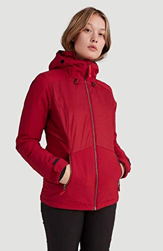 O'NEILL Halite Chaquetas de Nieve, Mujer, Rojo Río, L