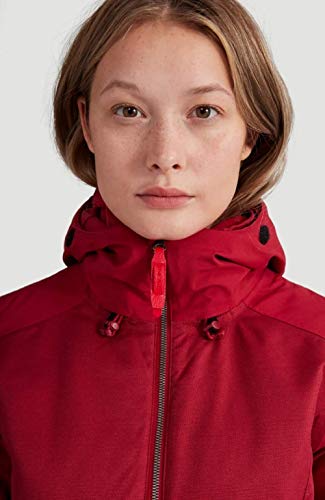 O'NEILL Halite Chaquetas de Nieve, Mujer, Rojo Río, L