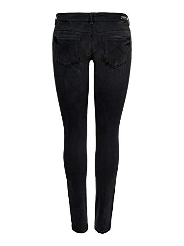 Only Onlfcoral SL SK JNS BB Az141700 Noos Vaqueros Skinny, Negro (Black Denim Black Denim), 38/L32 (Talla del Fabricante: 30) para Mujer