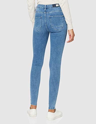 Only Onlpower Mid Push Up SK Rea2981k Noos Vaqueros Skinny, Azul (Light Blue Denim Light Blue Denim), 34/L34 (Talla del Fabricante: X-Small) para Mujer