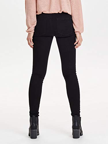 Only Onlroyal High Sk Jeans Pim600 Noos, Jeans Skinny para Mujer, Negro (Black), M (Talla Fabricante:30)