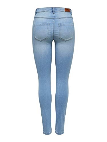 Only onlROYAL HW SK Jeans BB BJ13333 Noos Vaqueros Skinny, Azul (Light Blue Denim Light Blue Denim), 40W x 34L (Talla del Fabricante: M) para Mujer