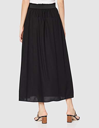 Only Onlvenedig Paperbag Long Skirt Wvn Noos Falda, Negro (Black Black), 44 (Talla del Fabricante: X-Large) para Mujer