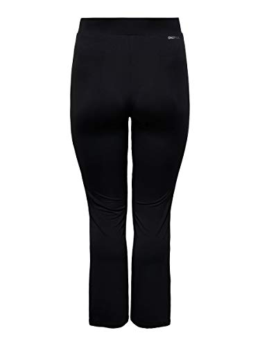 Only Onpnicole Jazz Training Pants Curvy-Opus Pantalones de Deporte, Negro (Black Black), 42 (Talla del Fabricante: 40/42) para Mujer