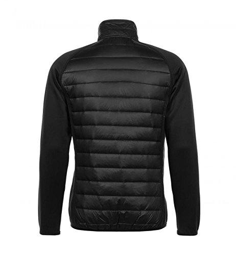 Peak Mountain CALER/WZ - Cazadora para hombre, Hombre, chaqueta, CALER/WZ, negro/naranja, large