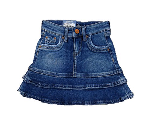 Pepe Jeans - Alina Ruffled - Falda Vaquera con Detalle DE Volantes NIÑA (4 AÑOS)