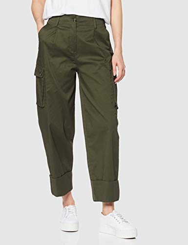 Pepe Jeans Cara Pantalones, Verde (Hunter Green 781), Talla única (Talla del Fabricante: 38) para Mujer