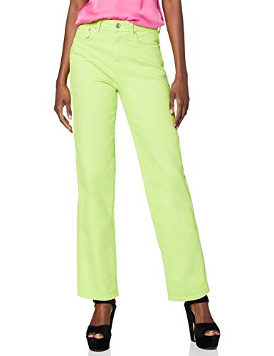 Pepe Jeans Elektra Pantalones, Verde (Lima 639), 48W / 34L para Mujer