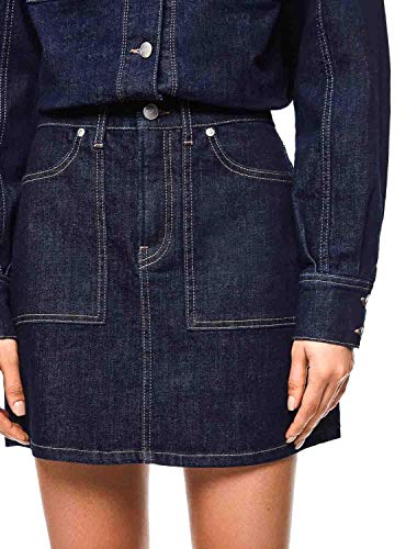 Pepe Jeans Falda MIA Denim para Mujer Dua Lipa M Azul