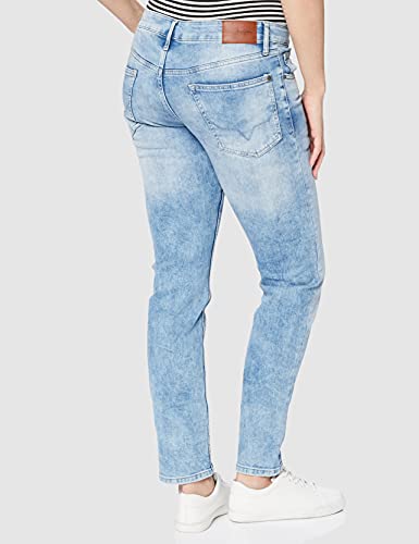 Pepe Jeans Pixie Jeans, Azul (10Oz Str 8Dip Royal Dk D45), 27W / 30L para Mujer