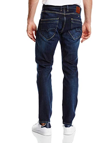 Pepe Jeans Spike Jeans, Azul (Streaky Stretch Dk 000), 30W / 30L para Hombre