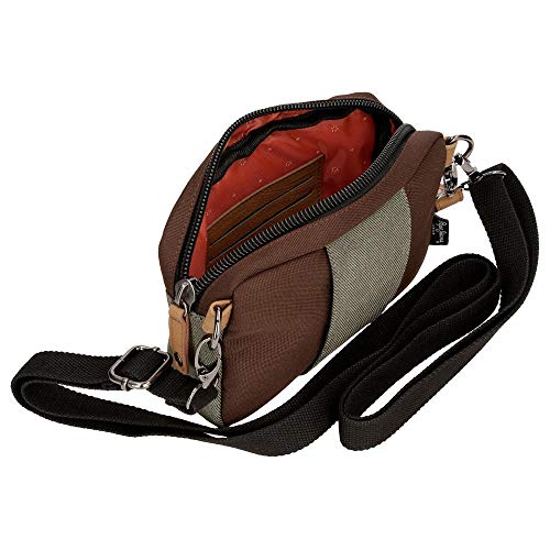 Pepe Jeans Wildshire Bolso de Mano Multicolor 19x13x4,5 cms Algodón