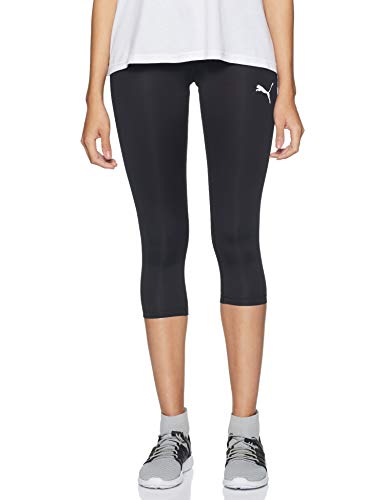 PUMA Active 3/4 Leggings Pants, Mujer, Puma Black, M