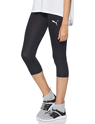 PUMA Active 3/4 Leggings Pants, Mujer, Puma Black, S