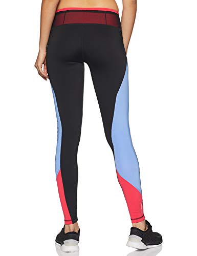 PUMA Be Bold Full Tight Mallas Deporte, Mujer, Puma Black-Blue Glimmer, M