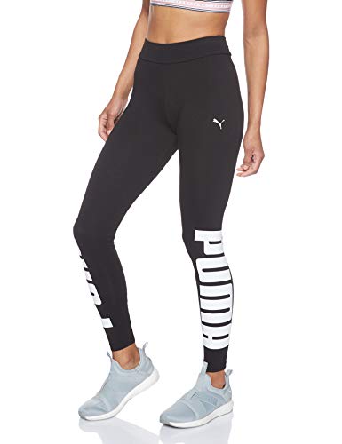 PUMA Rebel Leggings Mallas Deporte, Mujer, Puma Black, S