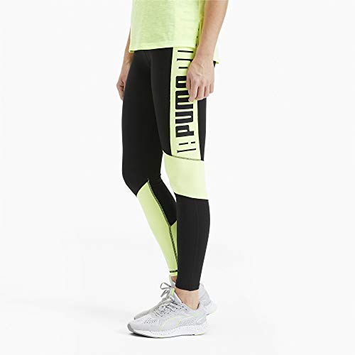 PUMA Train Logo High Rise 7/8 Tight Mallas, Mujer, Gris, L