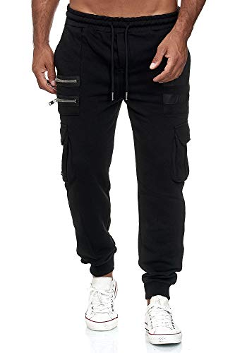 Redbridge Pantalón Chandal para Hombre Joggers Sweat-Pants Negro S