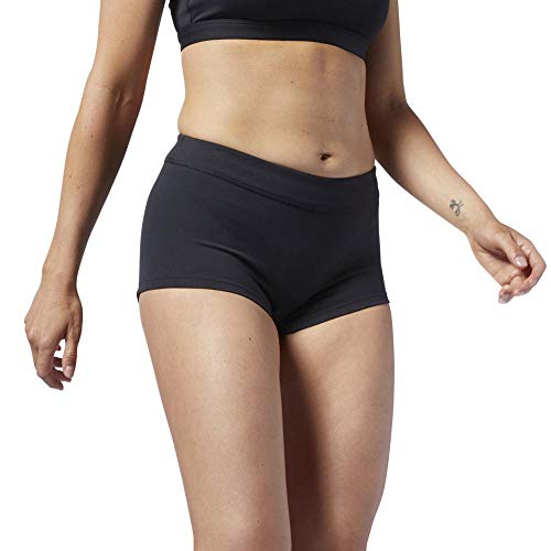 Reebok RC Chase Shortie Games Pantalón Corto, Mujer, Black, XS