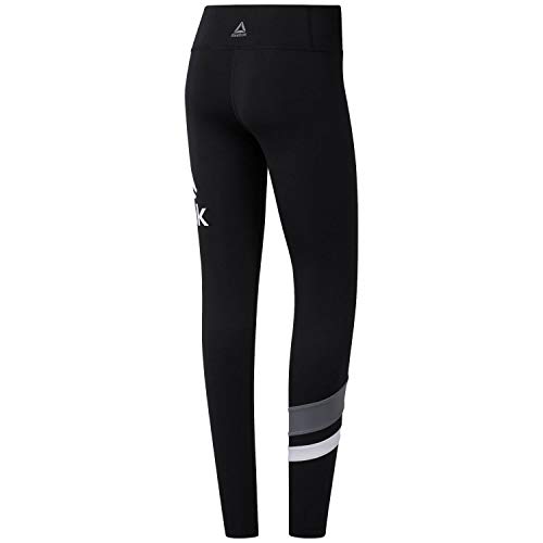 Reebok Wor Big Delta Tight Mallas, Mujer, Negro, S