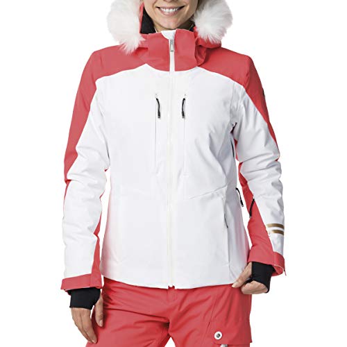 Rossignol W Ski JKT Chaqueta de esquí, Mujer, White, S