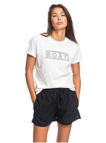 Roxy Epic Afternoon - Camiseta para Mujer Camiseta, Mujer, Snow White, L