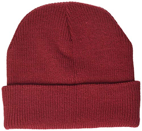 Roxy Island Fox - Gorro con Dobladillo Gorro con Dobladillo, Mujer, Tibetan Red, 1SZ