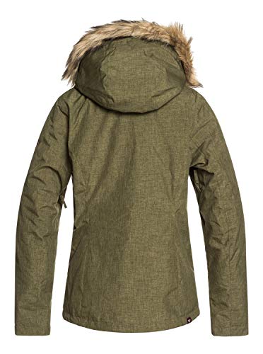 Roxy Jet Ski - Chaqueta Para Nieve Para Mujer Chaqueta Para Nieve, Mujer, ivy green, XL