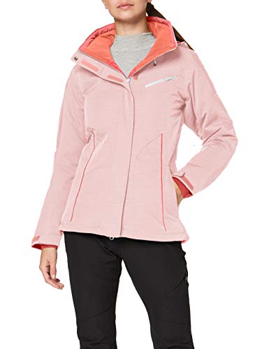 SALOMON Fantasy Jkt W Chaquetón con Capucha para esquí, Mezcla de sintéticos, Mujer, Rosa (Calypso Coral), XL