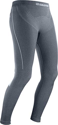 SALOMON Primo Warm Tight Seamless Mallas, Mujer, Ebony, L