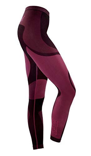 Sesto Senso® Pantalón Térmico Mujer Ropa Interior Térmica Funcional Calzoncillos Largos Leggins Termo Activo (S, Rosa)