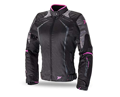 Seventy degrees CHAQUETA SD-JR49 INVIERNO RACING MUJER NEGRA/ROSA S