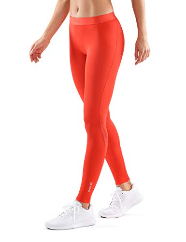 Skins Mallas largas para Mujer DNAmic, Mujer, Mallas largas, DA99060011073, Coral Rojo, Talla única