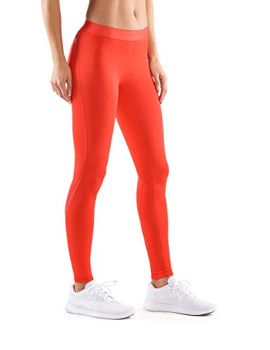 Skins Mallas largas para Mujer DNAmic, Mujer, Mallas largas, DA99060011073, Coral Rojo, Talla única