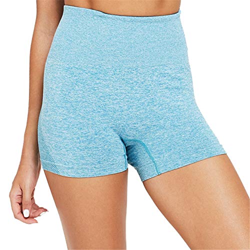 SotRong Pantalones Cortos Deportivos sin Costuras para Mujer Pantalones Cortos de Yoga Cómodos Pantalones Cortos para Correr Entrenamiento Ejercicio Fitness Pantalones Cortos de Gimnasio Verde S