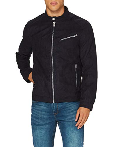 Springfield Antelina Biker-c/10 Chaqueta Deportiva, Azul (Navy 48711210), M (Tamaño del Fabricante: M) para Hombre