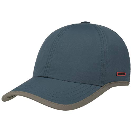 Stetson Gorra Kitlock Outdoor Mujer/Hombre - de Sol Protector UV con Visera, Ribete Primavera/Verano - M (56-57 cm) Azul