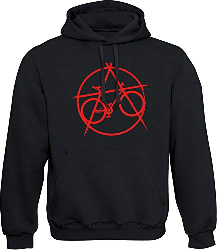 Sudadera con Capucha: : Bicicleta de Anarquía - Regalo para Ciclista-s - Bici Bike Fixie BTT MTB BMX Mountain-Bike Downhill Regalos Deporte - Sweat-Shirt Hoodie Hombre-s y Mujer-es Outdoor (L)