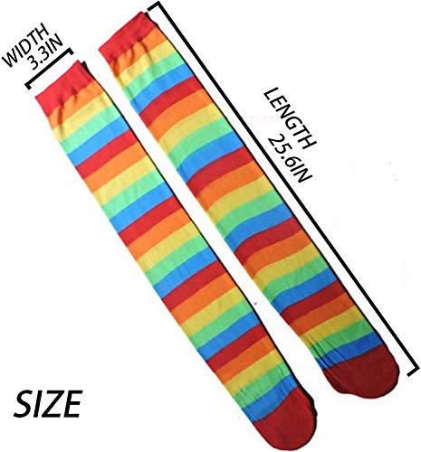 SUN DANCE Bandera de África Central Artascope Flower Athletic Muslo Altos Muslo Alto Medias Largas Disfraces Cosplay Medias Para Mujeres Adultas Hombre Antideslizante