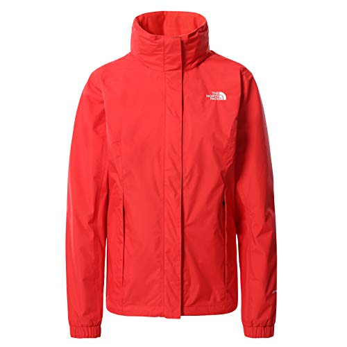 The North Face Chaqueta Resolve para Mujer, Rojo, XS