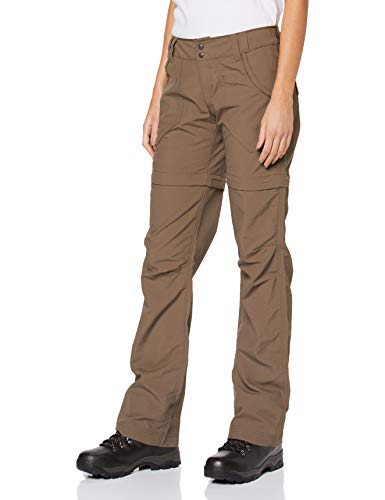 The North Face Horizon Plus Pantalón Convertible, Mujer, Marron, 12