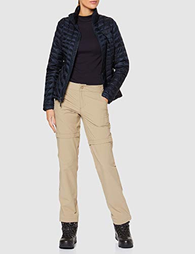 The North Face Hose W Exploration Convertible Pants, Pantalones Mujer, Beige (Dune Beige), 10 Long