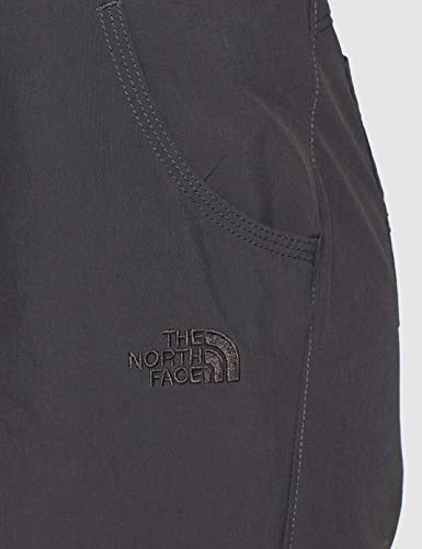 The North Face Hose W Exploration Convertible Pants, Pantalones para Mujer, Gris (Asphalt Grey), 34