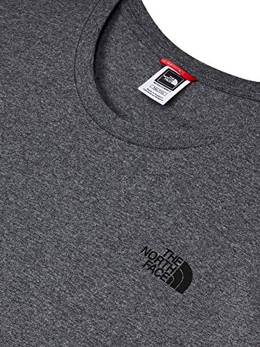 The North Face T92TX5 Camiseta De Manga Corta Simple Dome, Hombre, Multicolor (Tnfmdgyhtr (Std)), XL