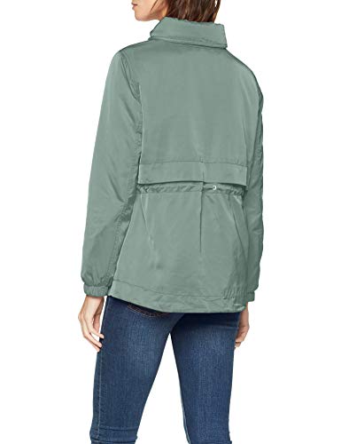 Tom Tailor Casual 1007978 Chaqueta, Verde (Pale Bark Green 13182), Large para Mujer