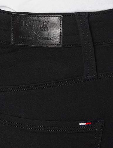 Tommy Jeans Mujer High Rise Santana Jeans, Negro (DANA BLACK Stretch 945), W26/L34