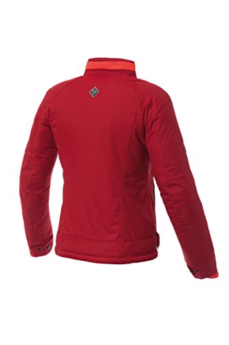 Tucano Urbano Chaqueta para Mujer Transpirable Resistente al Viento Agua, Rojo, XS