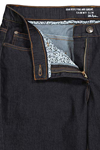 Ulla Popken Sammy Vaqueros, Dark Denim, 54 para Mujer