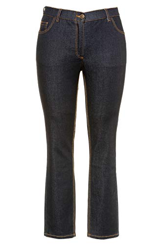 Ulla Popken Sammy Vaqueros, Dark Denim, 54 para Mujer