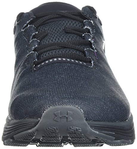 Under Armour Men's Charged Bandit 3 Running Shoes, Zapatillas para Correr Hombre, Negro Negro 009 Stealth Gray, 44 EU